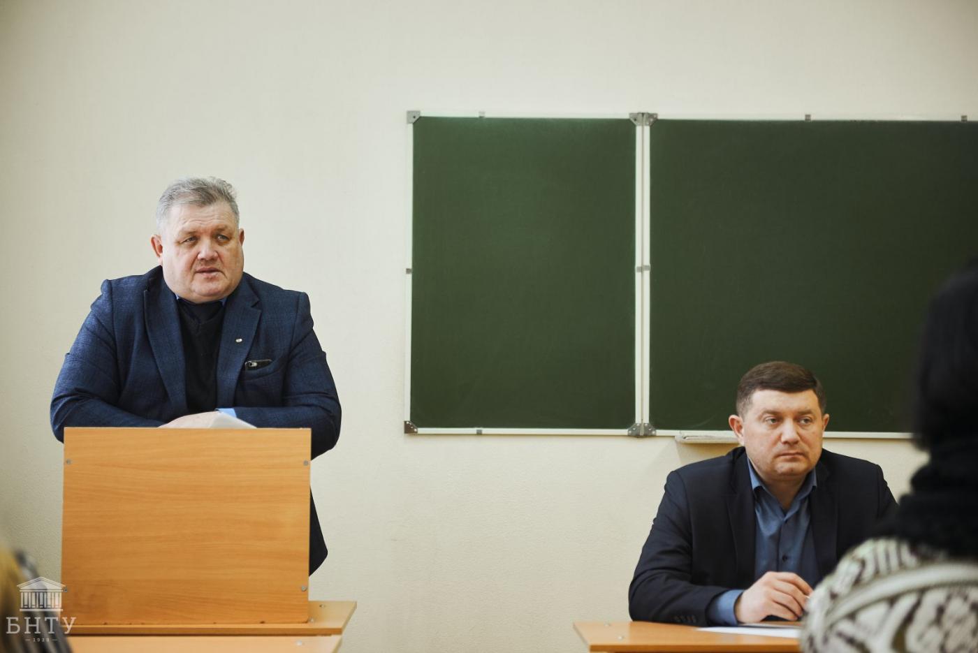 Встреча проректора Казака Александра Константиновича с работниками и студентами ФГДЭ